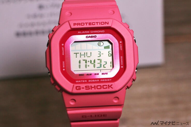 Часы Casio G-Shock G-Lide GLX-S5610-4. (Источник изображения: Mynavi News)