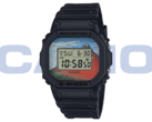 Часы Casio G-Shock DW-5600KHG24-1JR (на фото) украшены гравюрами в стиле укиё-э из произведений Хокусая эпохи Эдо. (Источник изображения: Casio - Отредактировано)