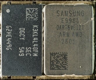 На фотографии изображена упаковка процессора Exynos 2600