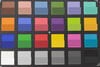 ColorChecker Passport: исходный оттенок представлен в нижней части каждого блока 