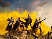Группа солдат в игре Helldivers 2. (Источник изображения: Arrowhead) 