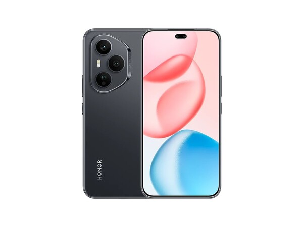 Honor 400 Pro в черном цвете Midnight Black. (Источник изображения: Honor)