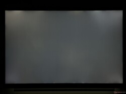 Утечки подсветки (усилено в фоторедакторе для наглядности)