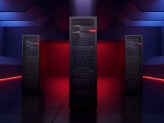 Показаны серверы Lenovo AI