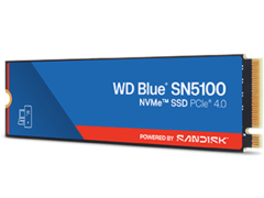 WD Blue SN5100 NVMe: более быстрая память PCI Express 4.0, более высокая цена (Источник изображения: SanDisk)