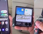 Работающий Galaxy Z Flip 7 появился в утечке видео с практическим использованием, которое было довольно быстро удалено (Источник изображения: @andrei_eclynoh)