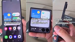 Работающий Galaxy Z Flip 7 появился в утечке видео с практическим использованием, которое было довольно быстро удалено (Источник изображения: @andrei_eclynoh)