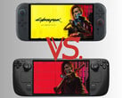 Switch 2 и Steam Deck с иллюстрациями Cyberpunk 2077 (Источник изображения: Nintendo of America, Valve, Steam с правками)