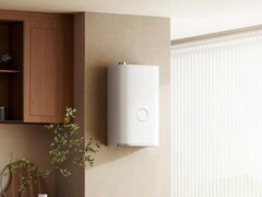 Умный газовый водонагреватель Mijia Smart Gas Water Heater Pro от Xiaomi (на фото) также может смягчать воду. (Источник изображения: Xiaomi)