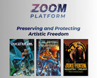 Баннер Zoom Platform с изображением игр Duke Nukem (Источник изображения: Zoom Platform с изменениями)