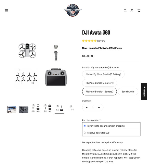 (Источник изображения: US Drone Supply)
