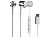 Наушники Audio-Technica ATH-CKD30C с разъёмом USB-C оснащены высококачественным ЦАП и поставляются с четырьмя размерами амбушюр.