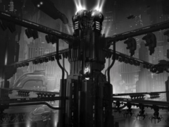 В Evolve 2 уже были концепт-арты, когда студия отказалась от игры. (Источник изображения TJ Frame)