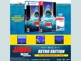 Рекламный плакат для Jaws: Retro Edition (источник изображения: Limited Run Games)