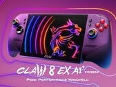 MSI обновила свой карманный компьютер Claw 8 с помощью нового оборудования Intel