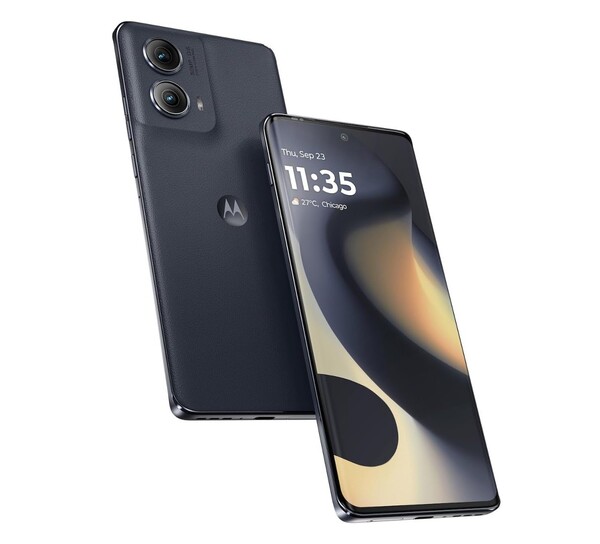 Motorola Edge 2024 оснащен изогнутым P-OLED дисплеем, который обновляется с частотой 144 Гц. (Источник изображения: Motorola)