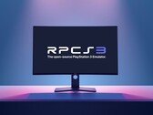 Эмулятор PS3 RPCS3 показан на мониторе компьютера (Источник изображения: RPCS3 с правками)