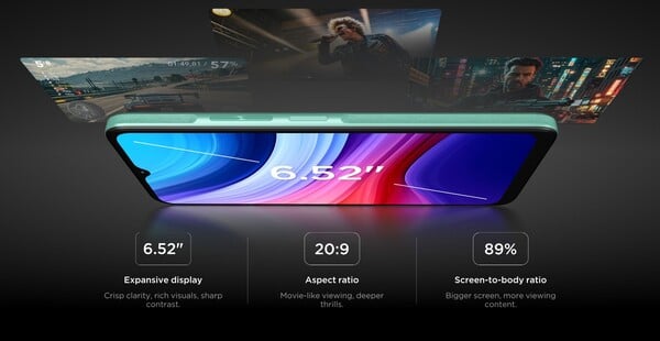 Alcatel 3 (2025) оснащен дисплеем с разрешением HD+ и уровнем яркости 400 нит. (Источник изображения: Alcatel)