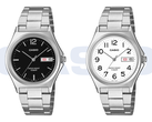 Модель Casio MTP-1440DJ-1AJF с чёрным циферблатом и модель MTP-1440DJ-7BJF с белым циферблатом.