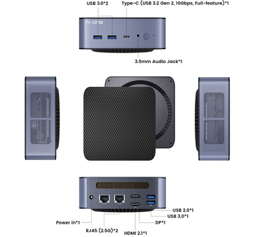 Порты подключения N-one NPC Pro+ (Источник изображения: N-one)