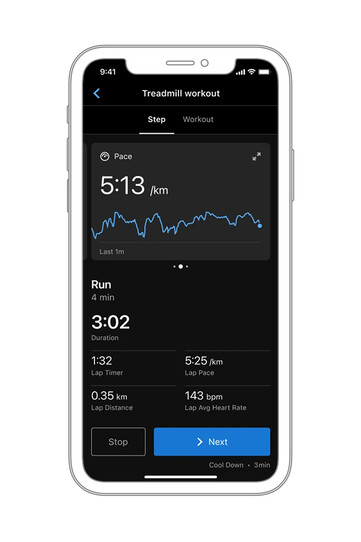 Функция Garmin Connect+ Live Activity. (Источник изображения: Garmin)