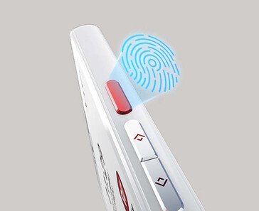 Датчик отпечатков пальцев на борту