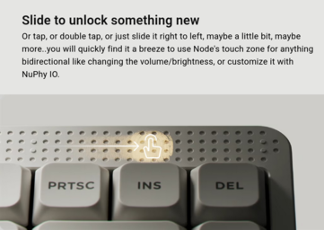 Сенсорная панель NuPhy Node75. (Источник изображения: NuPhy)