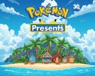 Баннер Pokémon Presents с тематикой острова