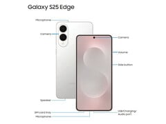 Сообщается, что стоимость Galaxy S25 Edge в Еврозоне составляет более €1 200. (Источник изображения: через Evan Blass)