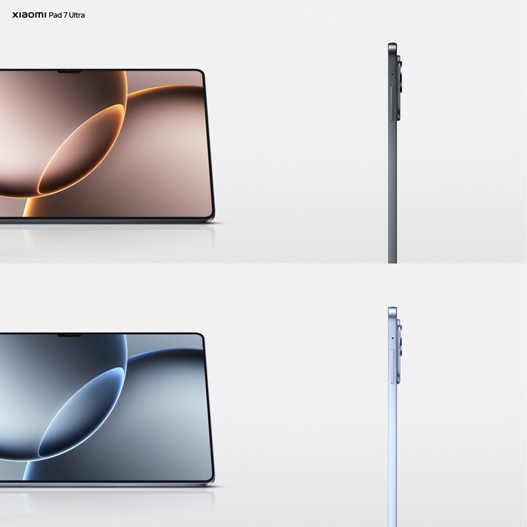 Два цветовых варианта Xiaomi Pad 7 Ultra (Источник изображения: Xiaomi - отредактировано)