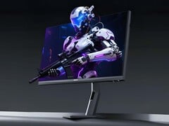 На изображении показан игровой монитор AOC AG277UX с 27-дюймовым дисплеем 