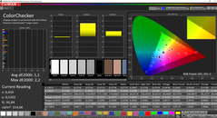 CalMAN: ColorChecker (после калибровки)