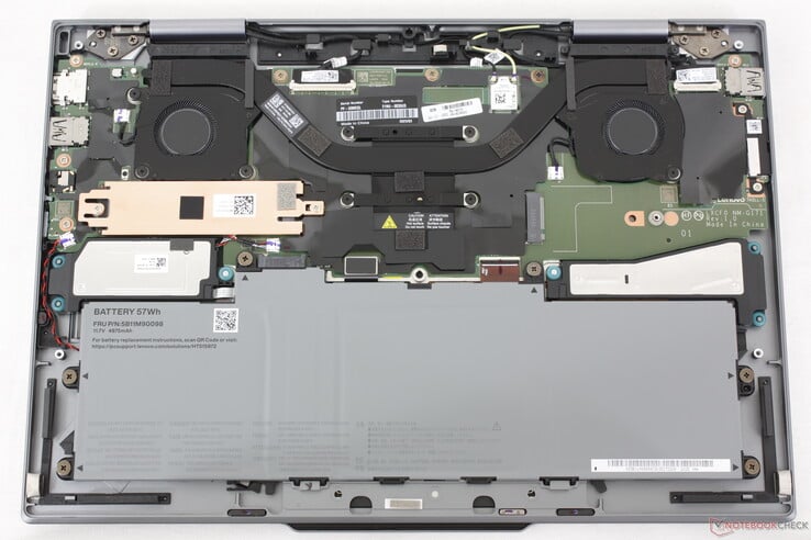 Внутренние компоненты ThinkPad X1 2-в-1 Gen 10