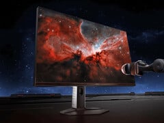 Миниатюрный светодиодный игровой монитор G Pro 27Qi 2026 имеет плоскую поверхность и матовое покрытие дисплея.
