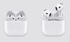Apple AirPods 5 с активным шумоподавлением выпускаются в двух вариантах: с регулятором громкости на штырьке и без него.
