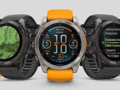Часы Garmin Fenix 8 (на фото) и связанные с ними смарт-часы получили бета-версию 17.27. (Источник изображения: Garmin)