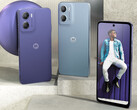 Motorola описывает цвета Moto E15 как Denim Blue, Misty Blue и Fresh Lavender. (Источник изображения: Motorola)