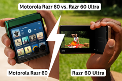 Motorola Razr 60 и Razr 60 Ultra выглядят похоже, но имеют ряд различий, о которых следует знать потенциальным покупателям. (Источник изображения: AI generated)