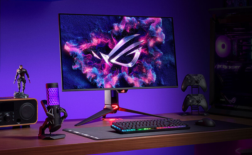 ROG Swift OLED PG32UCDMR. (Источник изображения: Asus)