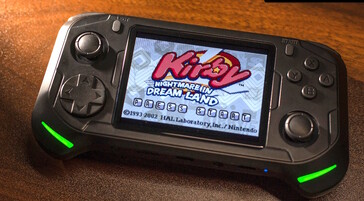 Консоль Abxylute E1 может запускать классические игры на своем ЖК-экране с разрешением 640 x 480. (Источник изображения: Abxylute)