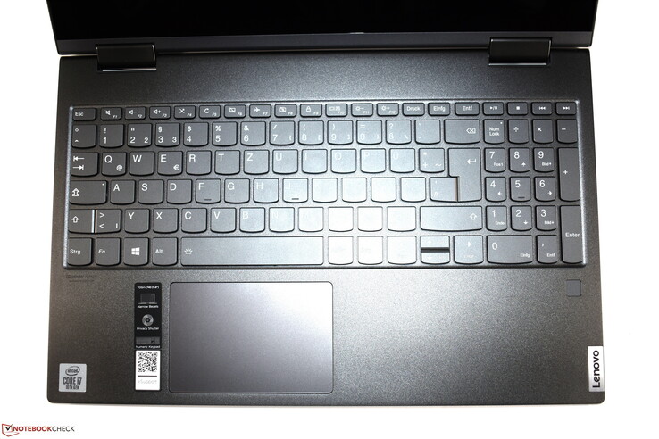 Устройства ввода в Lenovo Yoga C740-15IML