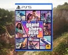 На изображении показана игра «GTA 6» для PS5 в коробке