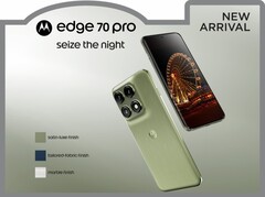 Motorola Edge 70 Pro имеет знакомый дизайн.