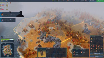 Изображение, на котором показан фрагмент игрового процесса в игре «Northgard: Definitive Edition».