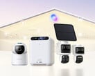 Продукты Ugreen AIoT теперь доступны для предварительного заказа. На фотографии: линейка продуктов, включающая умные камеры и хаб HA100 AI.