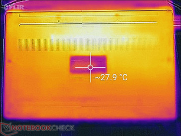 Низ в режиме ожидания (до 29.8 °C)