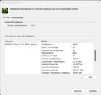 Nvidia system info