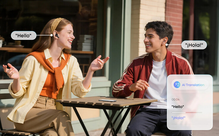 Беспроводные наушники Anker soundcore P31i оснащены искусственным интеллектом для перевода. (Источник изображения: Anker)