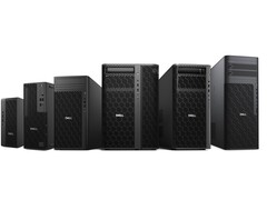Dell Pro Precision 9 T4 и Dell Pro Precision 9 T6 отличаются резким, затемненным дизайном.