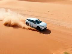 Внедорожник Dongfeng EV01 с интеграцией BeiDou. (Источник изображения: Dongfeng)